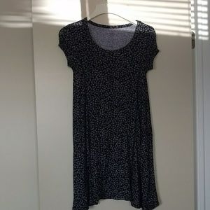 Cute Floral T-Shirt Dress